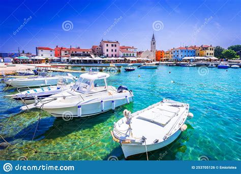 Fazana Croatia Beautiful Small Town In Istria Peninsula Adriatic Sea