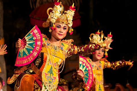 Legong Dancers In Bali Indonesia Legong Is A Traditional Balinese