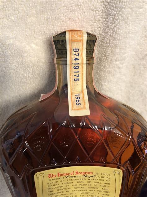 Value Of 1965 Unopened Crown Royal | Drinks Planet