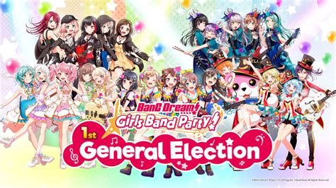 Bang Dream Girls Band Party 1st General Election Tokyo Otaku Mode Tom Projects