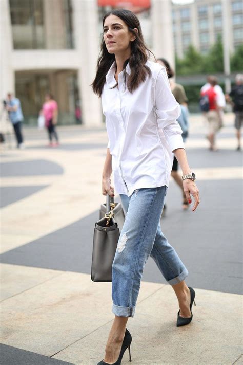 White Shirt And Jeans Outfit Ideas Blue Jeans Top Combination Blue