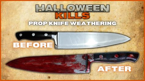 Halloween Kills Prop Knife Makeover Chris Custom Collectables Youtube