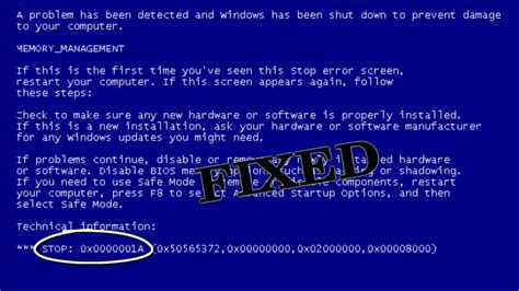 Fix Bsod Errors In Windows