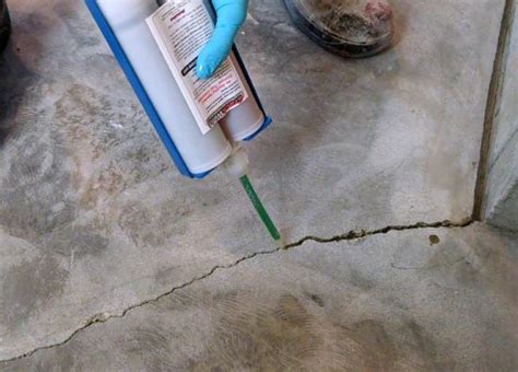 As the fill is injected, it foams up and solidifies, raising the concrete as it does so. How To Fix Cracks In Concrete Floors - diy repair kit ...