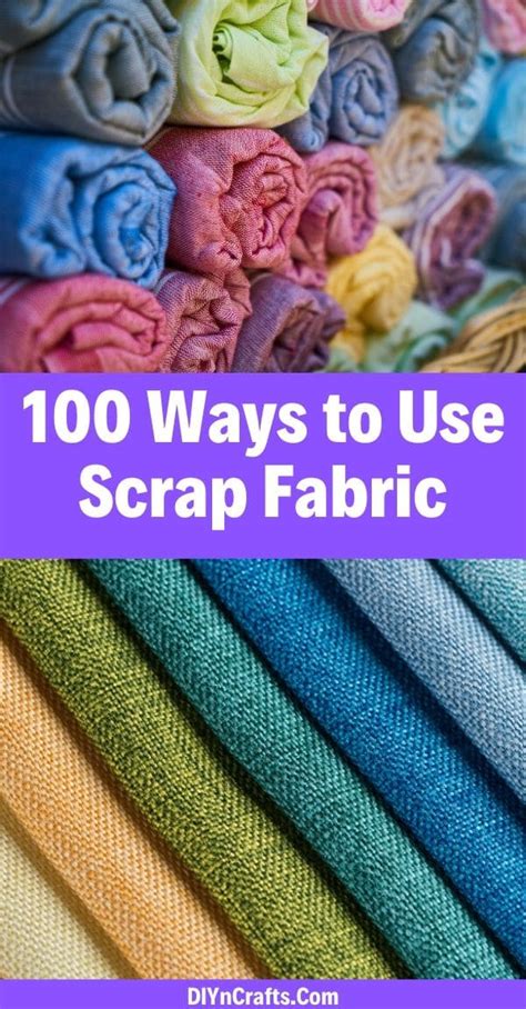 Cool Scrap Fabric Projects Upcycle Leftovers Diy Crafts