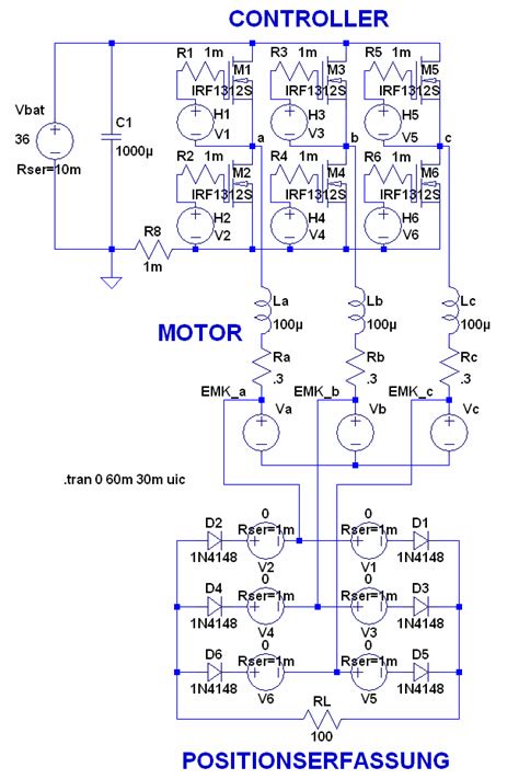 Die radiuskopffraktur ist eine fraktur des proximalen unterarms und insgesamt eher selten. BLDC-Simulation mit LTSpice | Pedelec-Forum