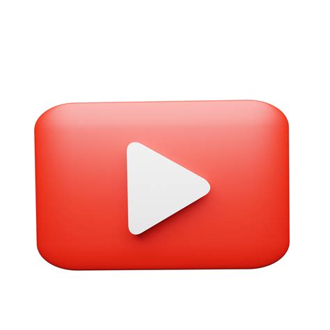 Speel Knop Youtube Youtube Video Icoon Logo Symbool Rood Banier Sociaal Media Teken Mobiel