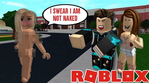 CONVINCING PEOPLE THAT I AM NOT NAKED Bloxburg Roblox YouTube