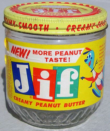 Jif Peanut Butter Jar 1958 A Photo On Flickriver