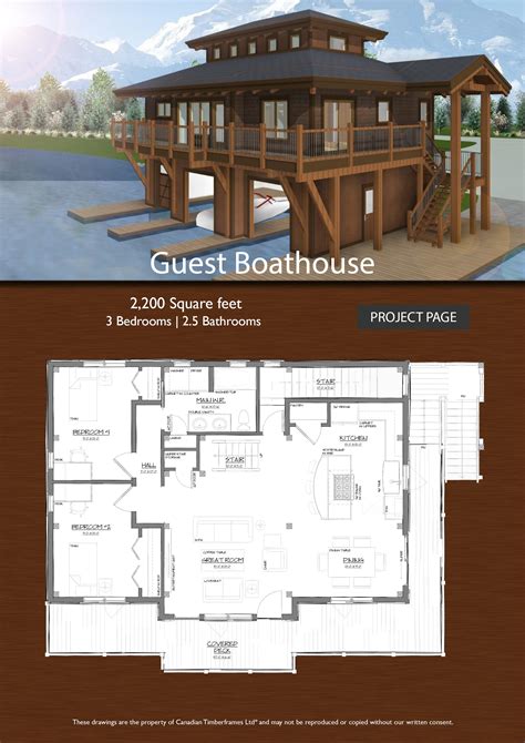 Boathouse Design And Floorplan House Boat Boat Building Plans Boat