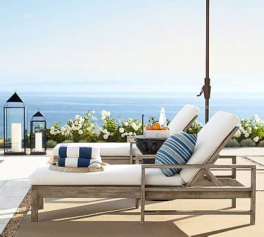 Maybe you would like to learn more about one of these? Indio Outdoor Chaise Lounge | Pottery Barn