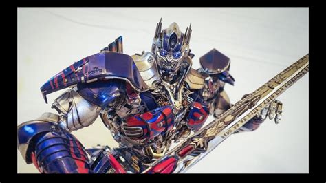Threea The Last Knight Optimus Prime Figure Youtube