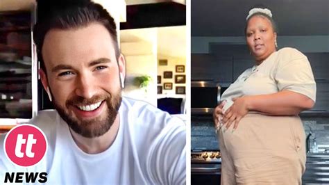 Chris Evans Confirms Hes The Father Of Lizzos ‘baby Youtube