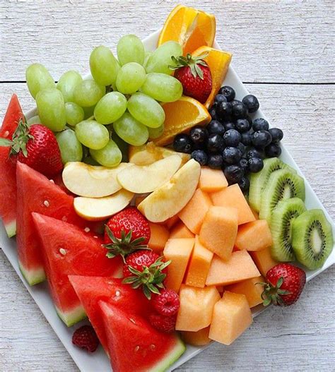Fresh Fruit Platter Such An Easy Snack Fruit And Veg Fruit Platter