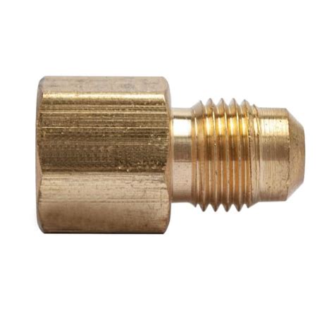 Ltwfitting 5 16 In Od Flare X 1 4 In Fip Brass Adapter Fitting 5 Pack Hf465405 The Home Depot