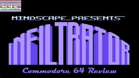 Bastichb 64k Review Infiltrator For The Commodore 64 The Oasis Bbs