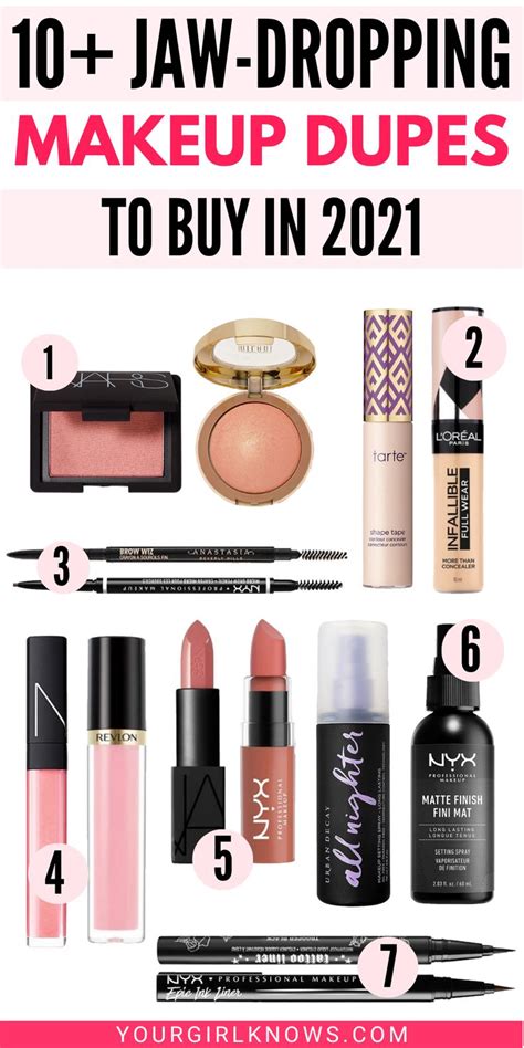 10 Best Drugstore Makeup Dupes 2021 Yourgirlknows In 2021 Best