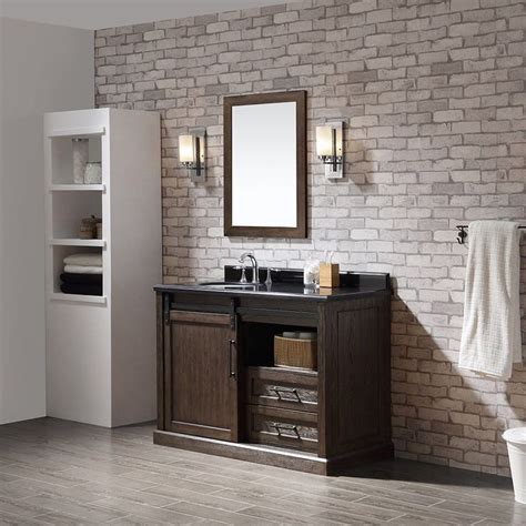 Our Best Bathroom Furniture Deals Single Bathroom Vanity Black