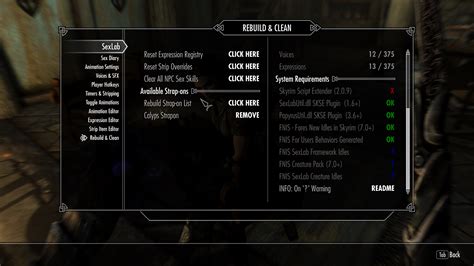 Sexlab Framework Se 163 Beta 7 June 17th 2019 Page 154 Skyrim