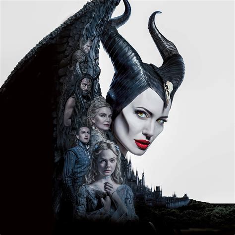 1280x1280 4k 8k Poster Of Maleficent 2 1280x1280 Resolution Wallpaper