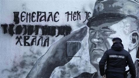 Serbian Police Keep Activists From Mural Of Wartime General Ap News