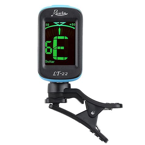 Irin Rowin Mini Clip On Automatic Digital Tone Style Tuner Lcd For