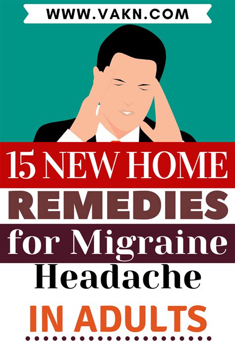 15 New Home Remedies For Migraine Headaches In Adults Remedies For