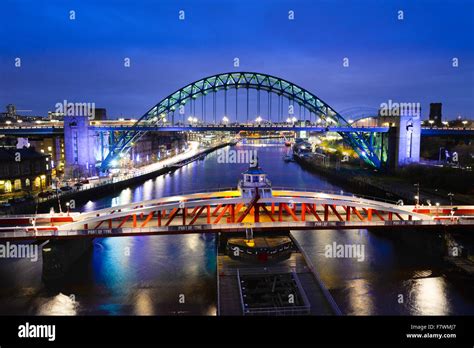 Newcastle Upon Tyne In The North East Of England The Iconic Tyne Stock