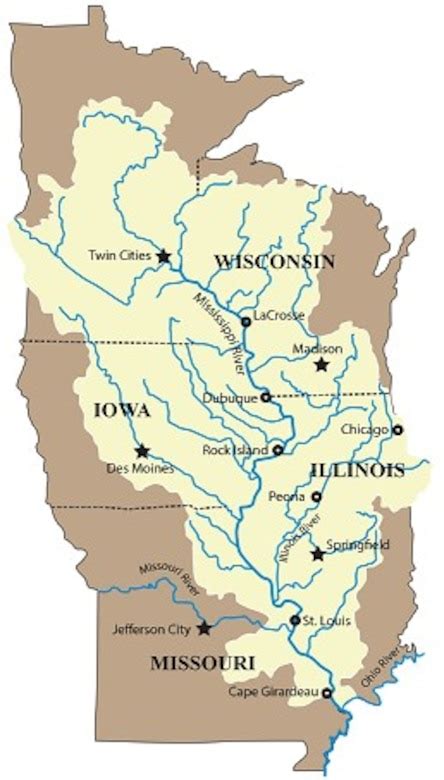 Upper Mississippi River Watershed Project Rock Island District Projects