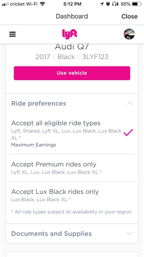 Lyft Lux Lux Black And Lux Black Xl Rides For Drivers Lyft Help