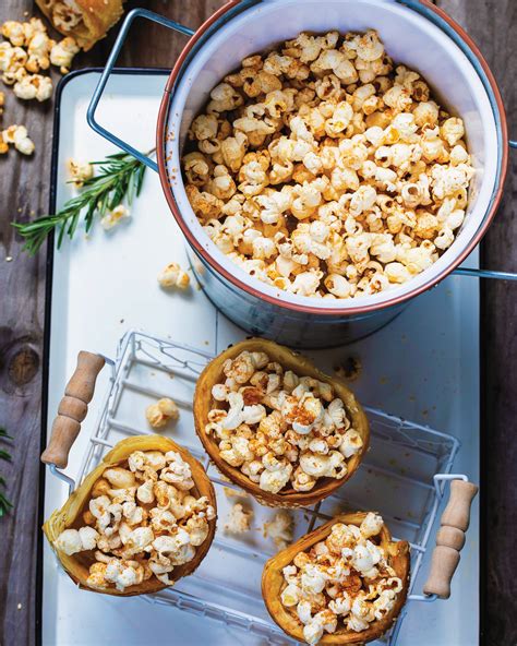 Pastry Cones Filled With Paprika Spiced Popcorn Mykitchen