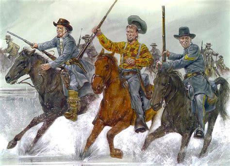 Texas Cavalry 1862 64 • Terrys Texas Rangers Co C 8th Texas