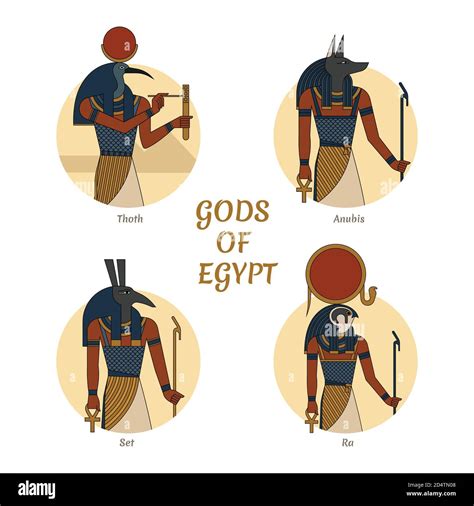 Egyptian God Thoth Symbols