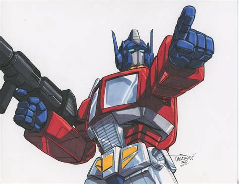 Los Autobots Transformers Optimus Prime Transformers Artwork