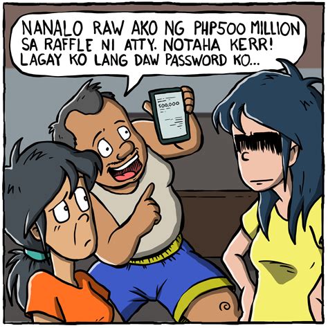 Data Awareness A Comic Strip For Filipino Parents Who Click On Everything