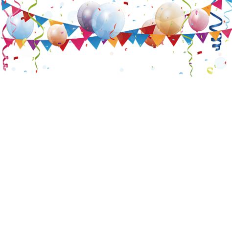 Birthday Party Decoration Png