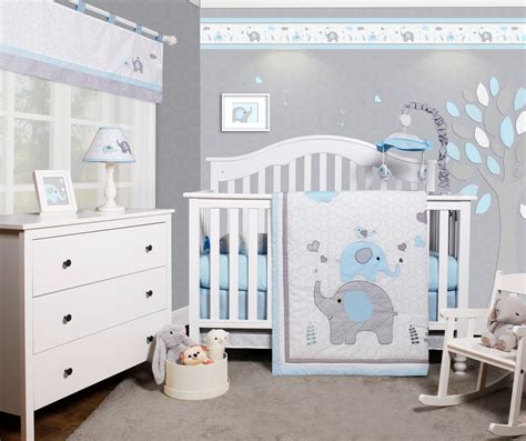 Baby Crib Bedding With Elephants Bedding Design Ideas