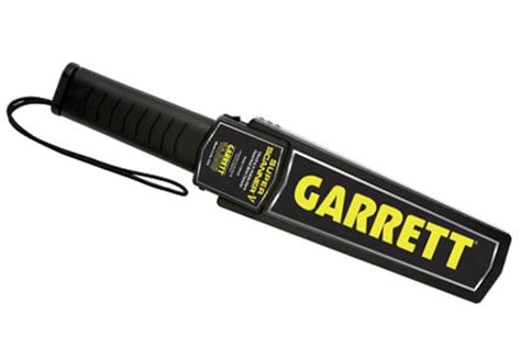Detectores de metales manuales garrett. Detectores de seguridad manuales - Orcrom Seguridad