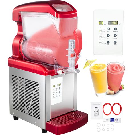 Vevor V In Commercial Slushy Machine L Temperature To Soft Ice Cream Maker W