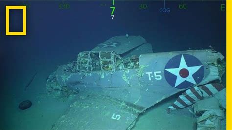 Wreckage Of Wwii Aircraft Carrier Uss Lexington Found In Coral Sea