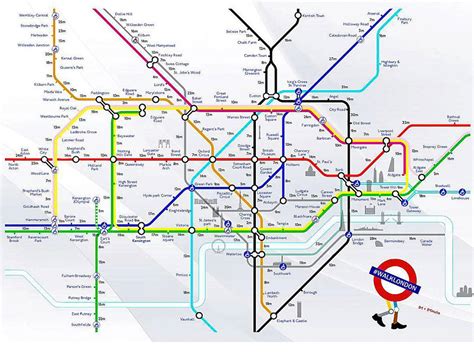 Tube Strike Walking Map Avoid Underground Chaos With This Useful Guide
