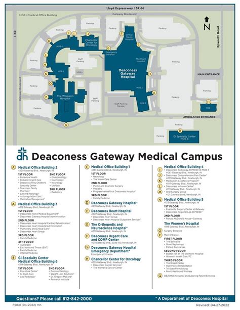 Deaconess Gateway Campus Map And Parking