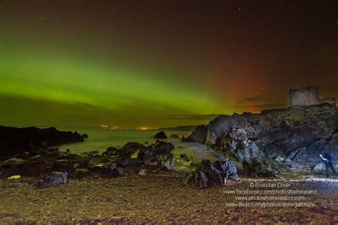 Aurora Borealis The Northern Lights On Display Tonight In Clonmany
