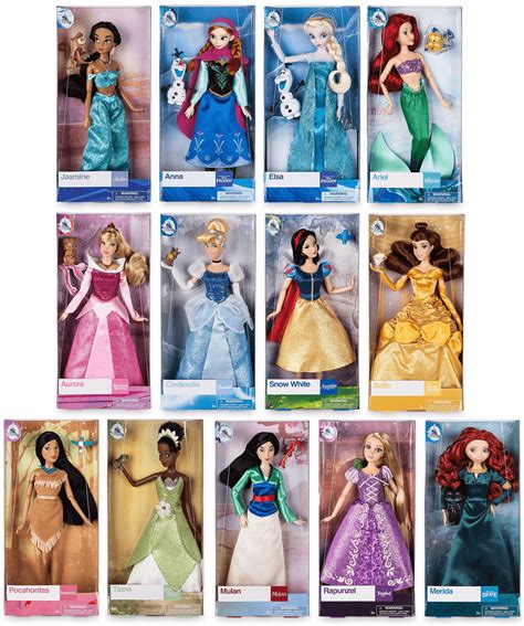 2017 Series Disney Princess 12 Classic Doll Animal Friends Magical