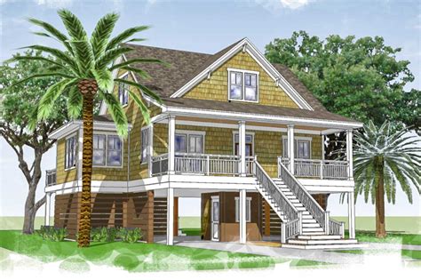 Plan 15047nc Adorable Beach Cottage Beach House Floor Plans Coastal