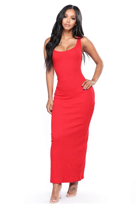 Mulberry Street Maxi Dress Red Fashion Nova Dresses Fashion Nova