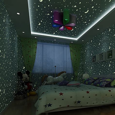 Ingyenes kereskedelmi felhasználás nem kell lehivatkozni jogdíjmentes. beibehang wallpaper Luminous stars moon childrens room non ...