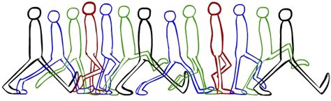 Kylie Burrell's Digital Animation Blog: 2D Walking cycle
