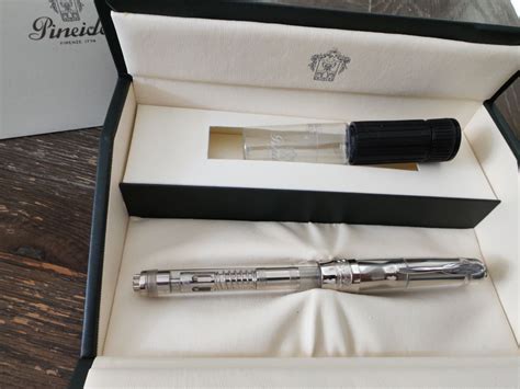 Pineider Mystery Filler Sugar White Fountain Pen