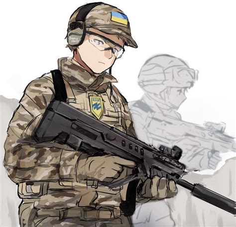 Euromaidan Press On Twitter Ukrainian Soldiers Now In Anime Drawn By